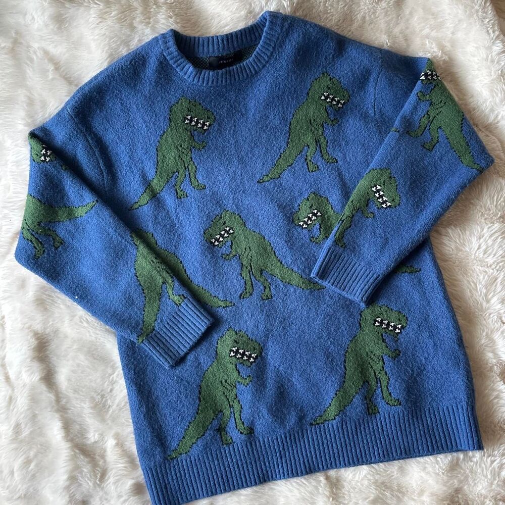 Forever-21 Men's Dinosaur Sweater